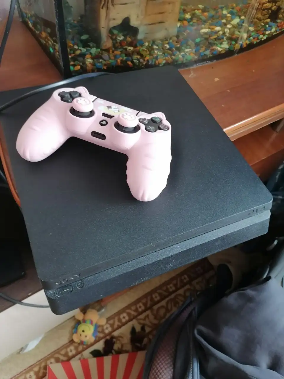 PlayStation 4 Slim 1TB прошитая - Игровые консоли (Электроника) в Ижевск