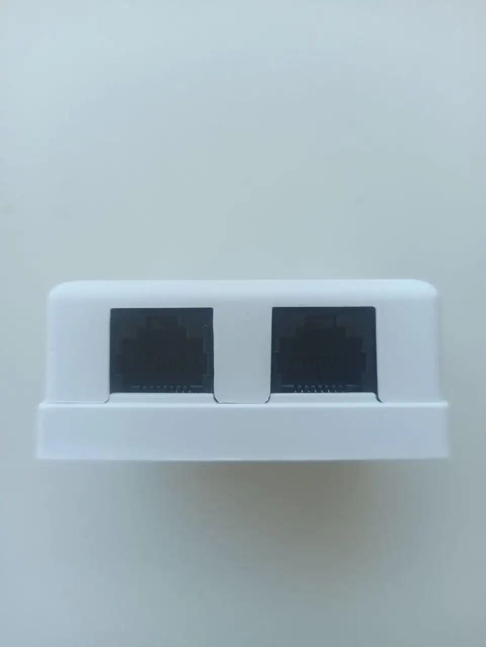 Розетка TWT 2 порта RJ-45, кат.5e, белая SM2-4545-WH - Компьютерные комплектующие (Электроника) в Ижевск