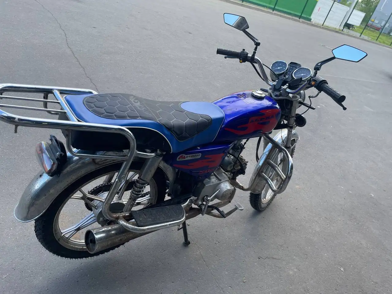 Альфа 50сс в отличном состоянии - Мопеды и скутеры (Авто) в Ижевск