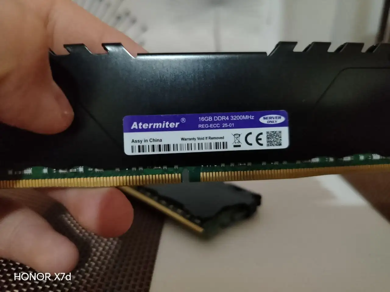 Продам комплект: материнская плата Atermiter X99, Xeon E5 2697v4, DDR4 32GB (не работает) - Комплектующие (Электроника) в Ижевск