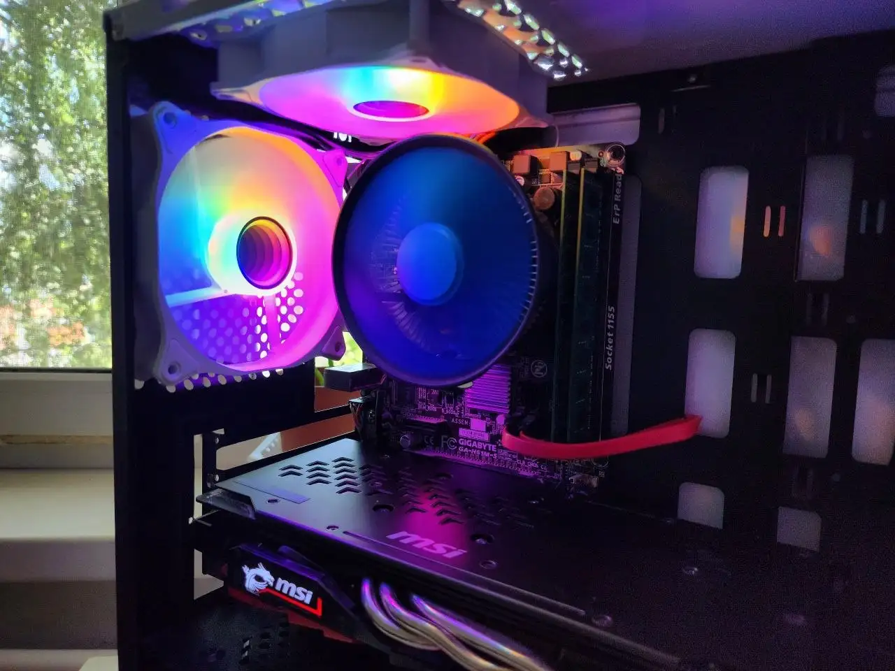 Продаю компьютер Xeon E3 1230 V2 + RX 580 - Компьютеры (Электроника) в Ижевск
