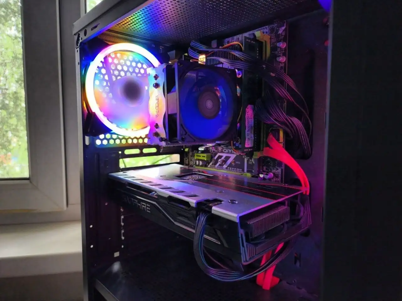 Готовый игровой ПК Xeon E5 + RX 570 - Компьютеры (Электроника) в Ижевск