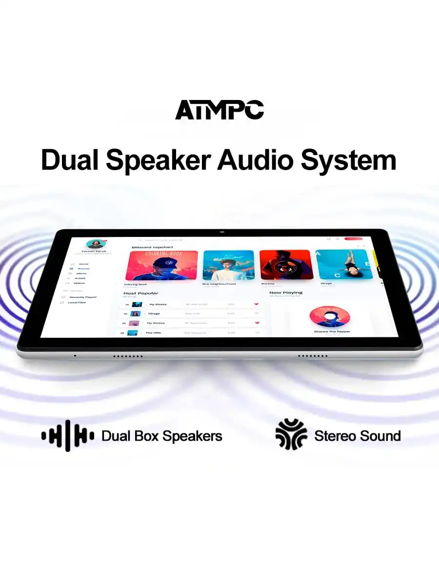 Планшет 10,1" WI-FI 64 ГБ с блоком питания