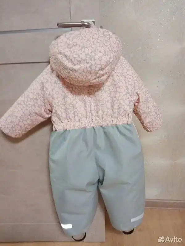 Зимний комбинезон BabyGo для девочки
