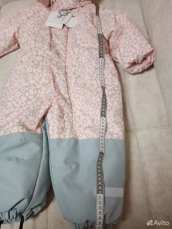 Зимний комбинезон BabyGo для девочки