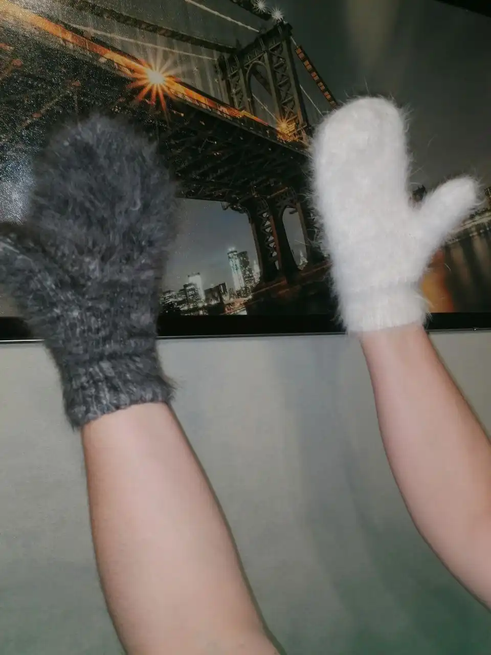 Носки, варежки детские и взрослые, пуховая