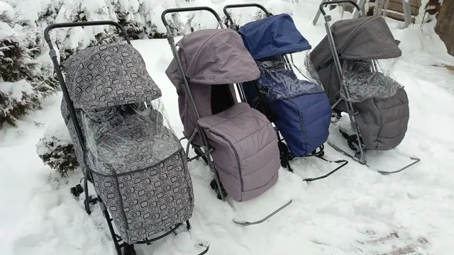 Санки-коляска с колёсами - Коляски в Ижевск