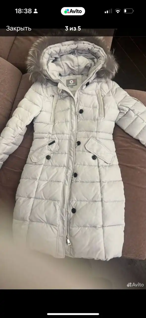Женский зимний пуховик Ohara размер 46 - Верхняя одежда (Одежда) в Ижевск