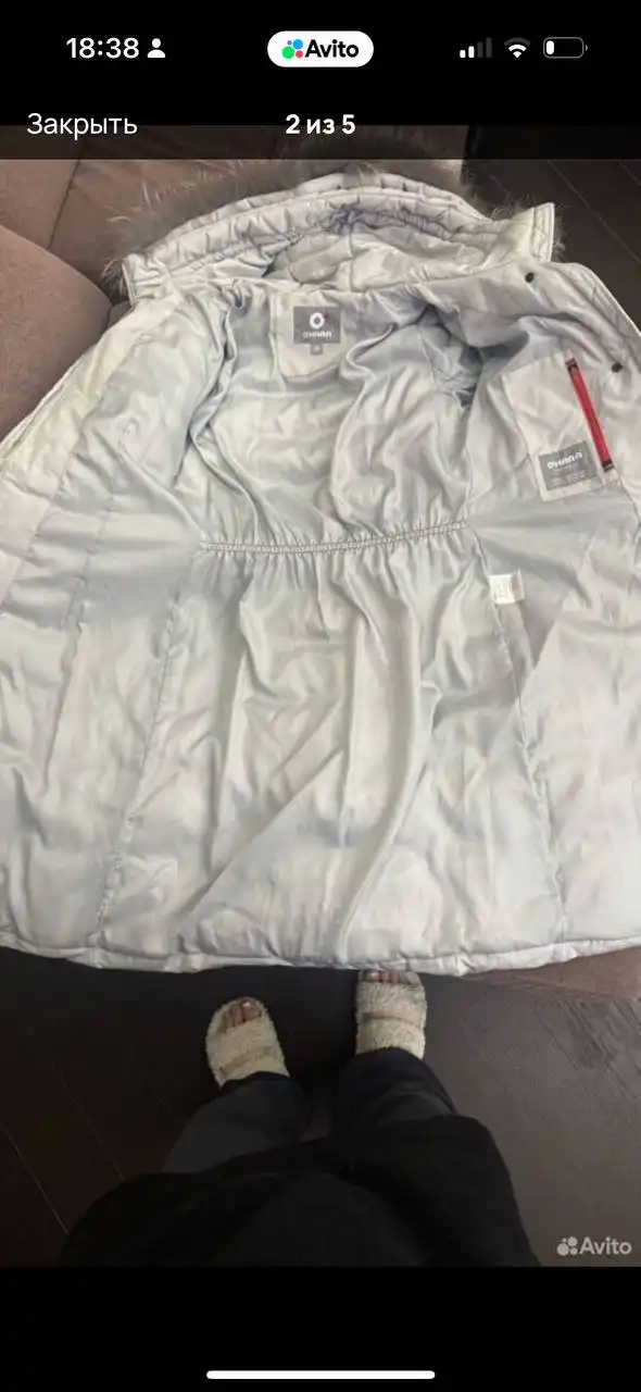 Женский зимний пуховик Ohara размер 46 - Верхняя одежда (Одежда) в Ижевск