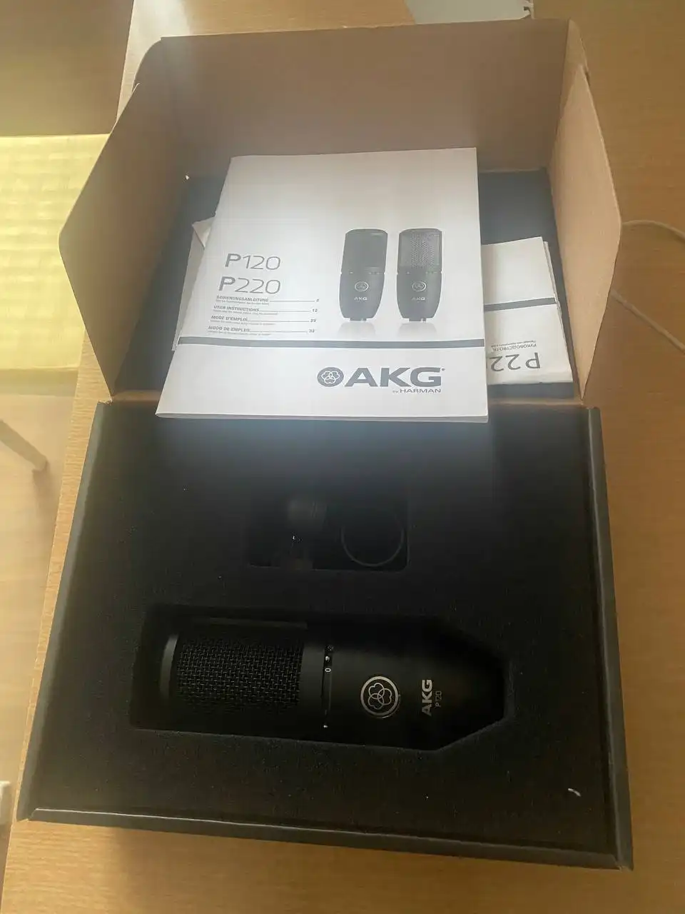 Продам микрофон AKG P120 конденсаторного типа - Аудиотехника (Электроника) в Ижевск