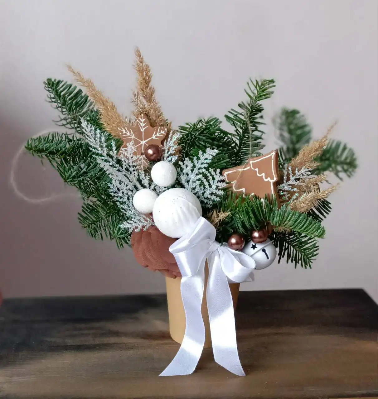 Композиции из нобилиса к Новому году