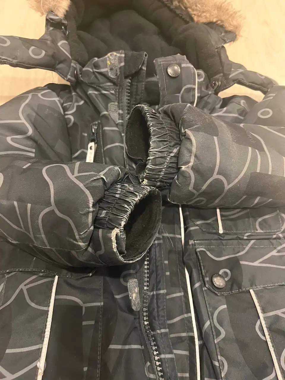 Теплая одежда для дачи или катания с горки