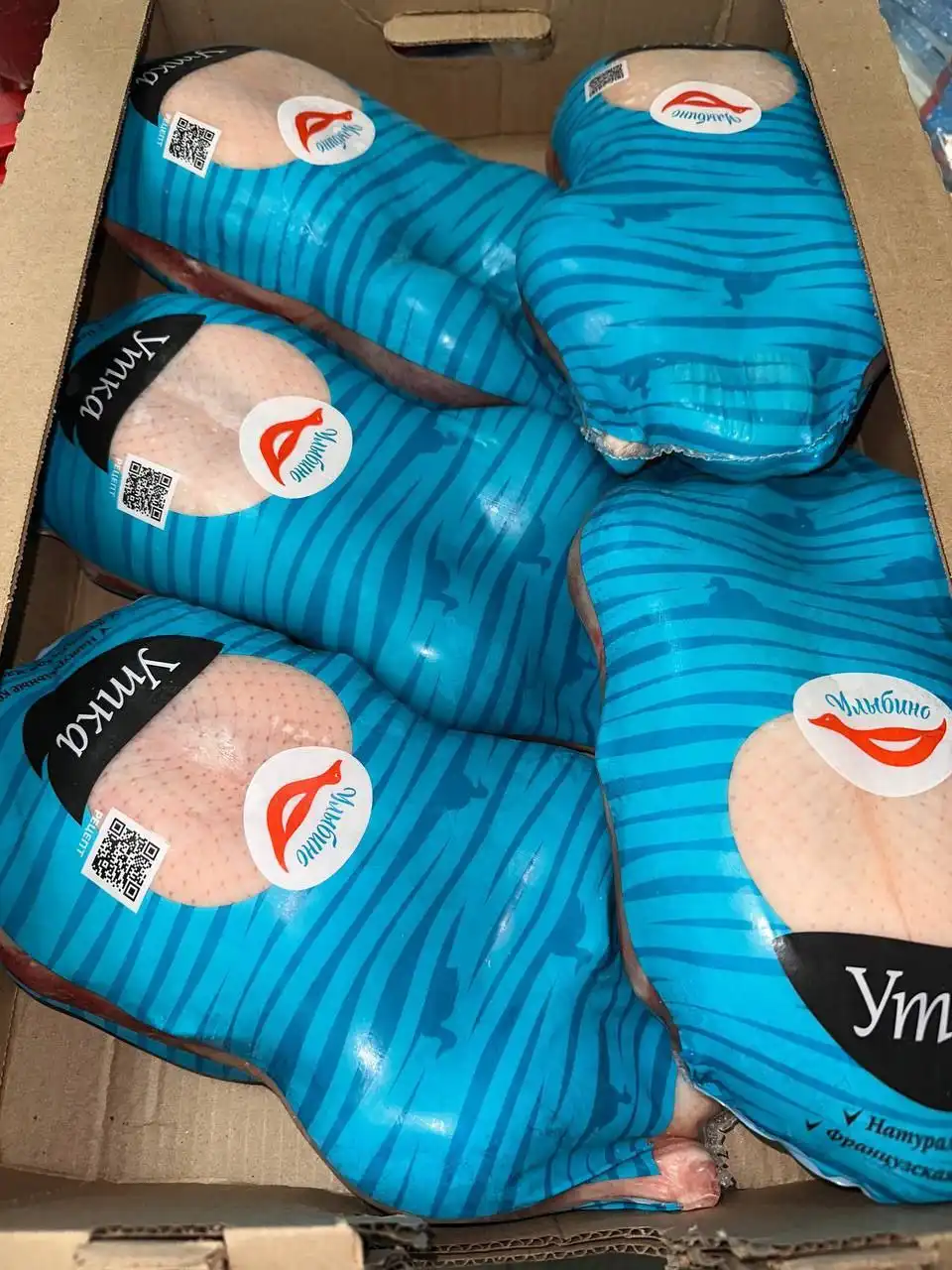 Форель и утенок для запекания к Новому году