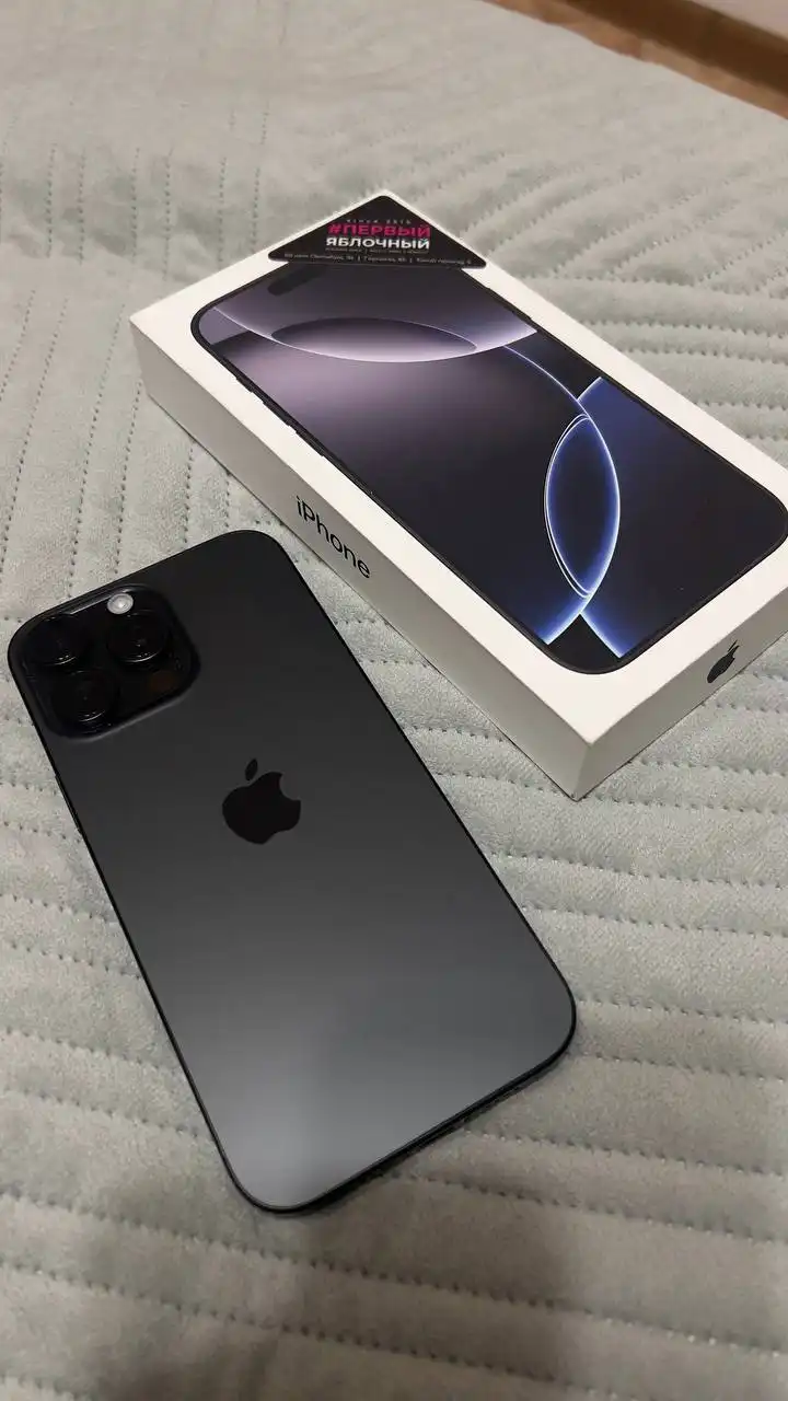 Продам iPhone 16 Pro Max 256GB черный титан