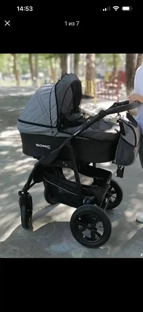 Продам коляску Sonic Plus 3 в 1 - Одежда для детей в Тюмень