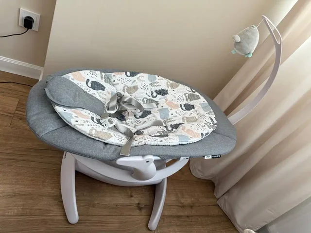 Продается Кресло-качели 2в1 Olsson Leaf grey - Холодильники в Тюмень