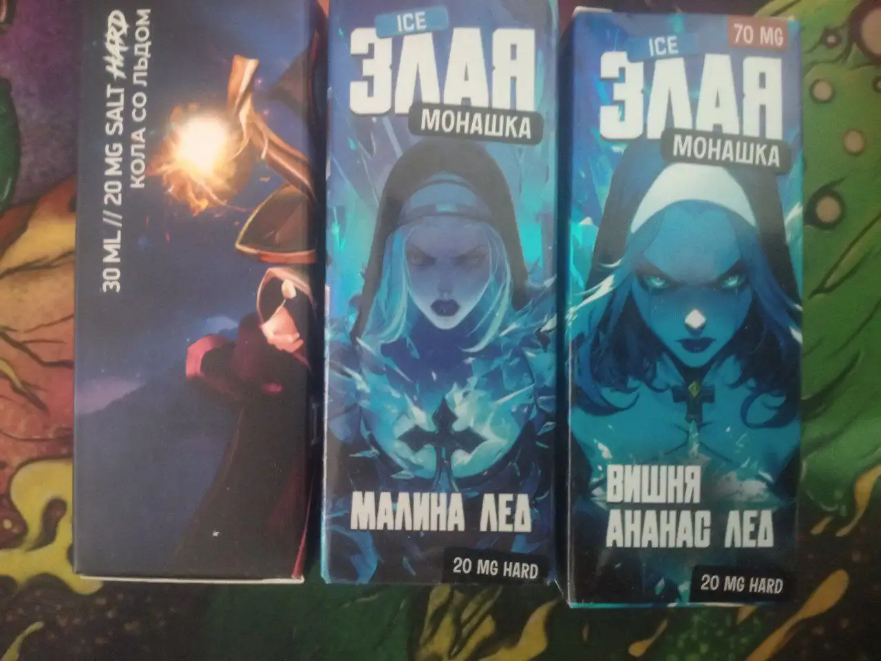 Жидкость дота invoker (70мг) - кола со льдом - Вейп жидкости (Электроника) в Омск