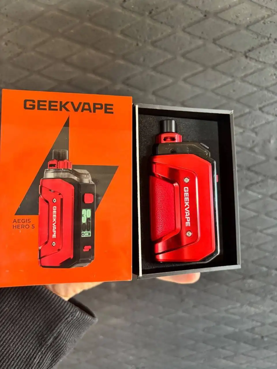 Продам Хиро 5 в идеальном состоянии - Электронные сигареты/вейпы (Электроника) в Омск