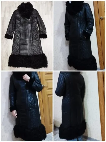 Дубленка натуральный мех овчина ягнёнок - Одежда в Владивосток