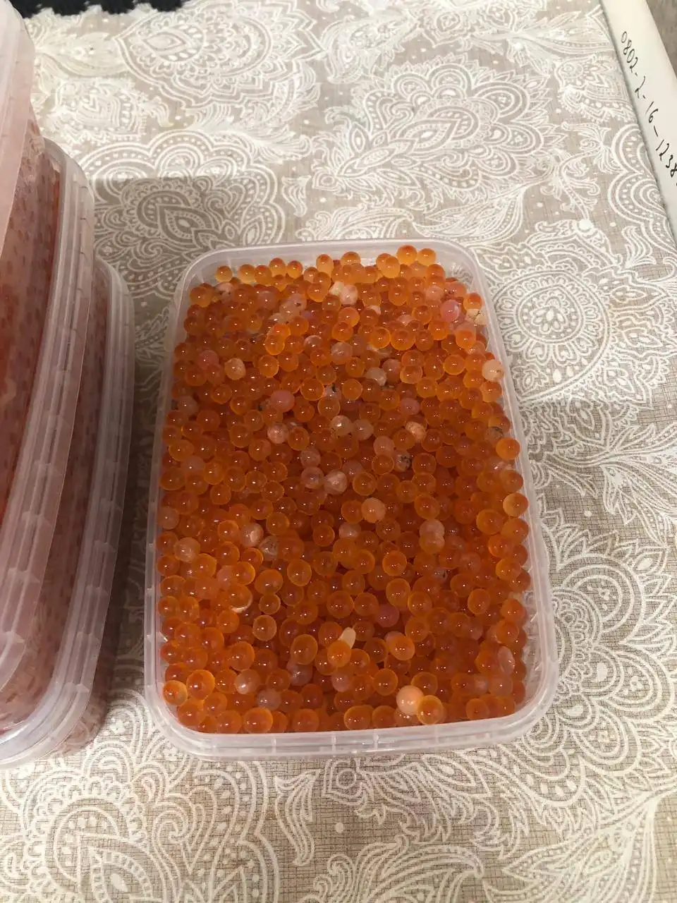 Икра кеты, катанка для рыбалки