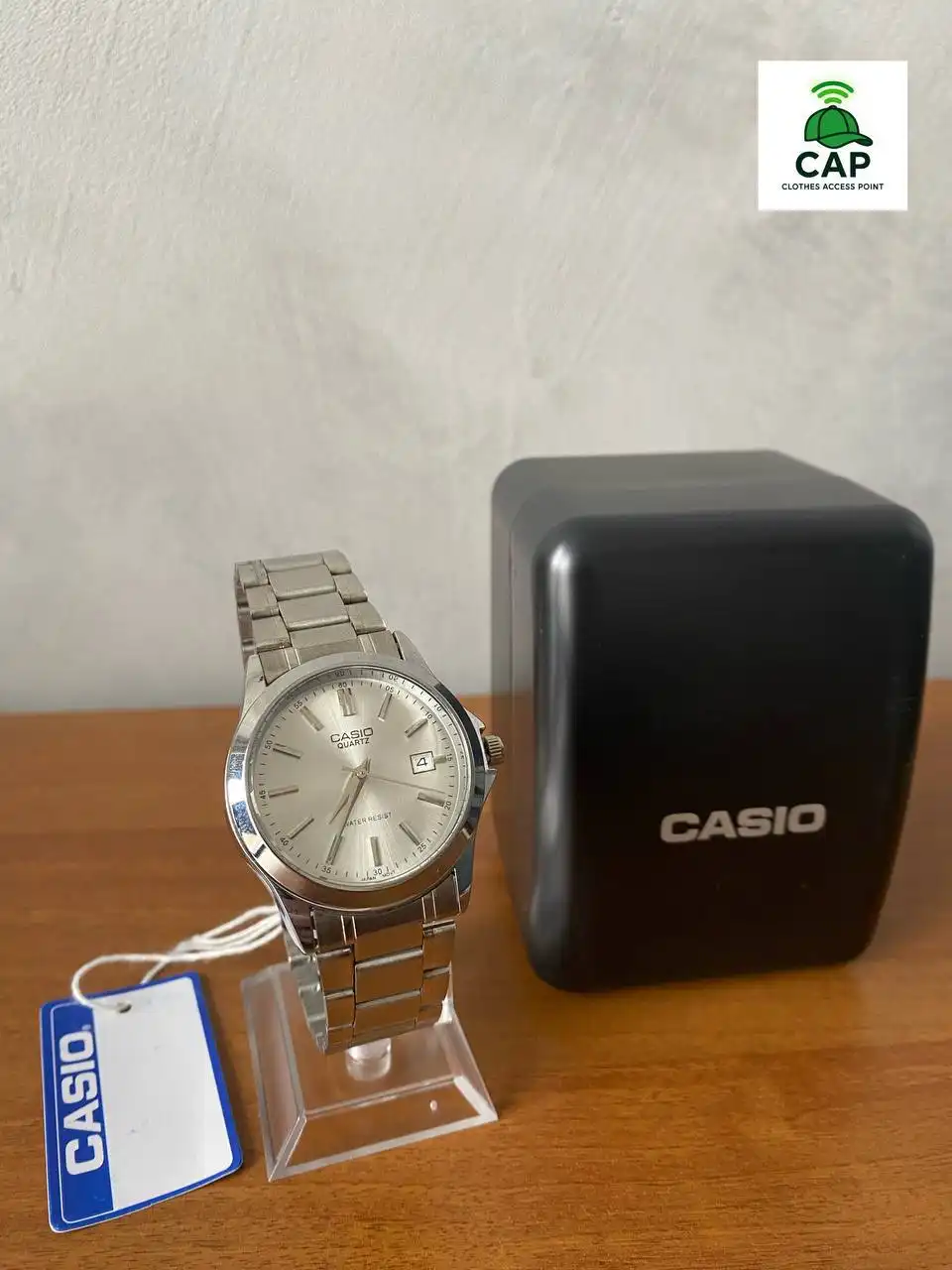 Casio Classic серебристые часы