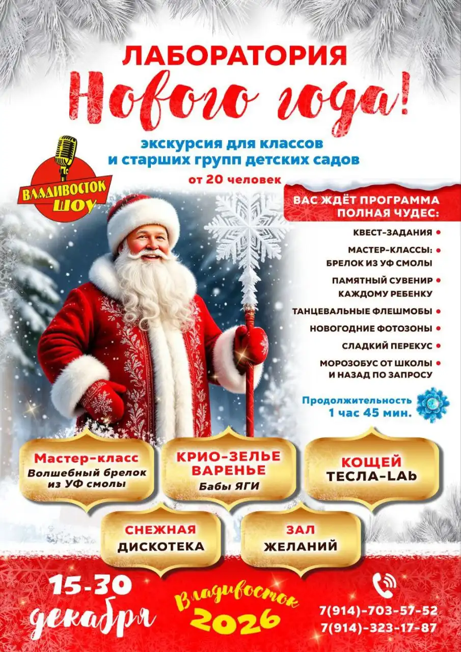 Лаборатория Нового года во Владивостоке