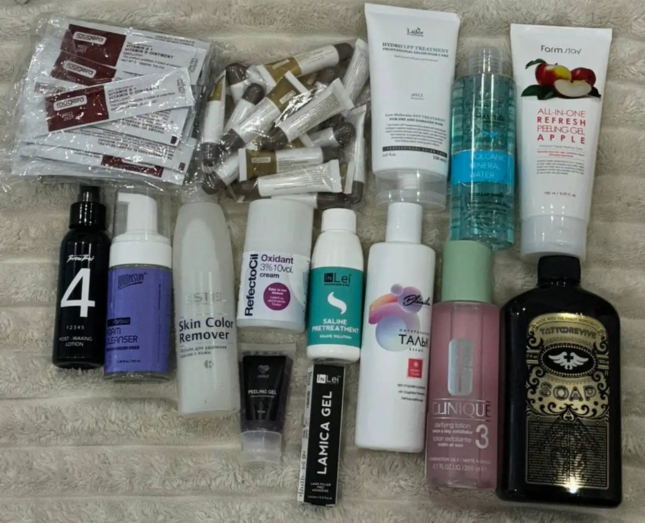 Материалы для перманента, бровей и ресниц