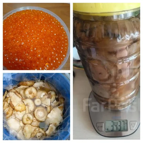 Груздь сырой бочковой засолки и икра кеты Приморская - Хобби и отдых в Владивосток