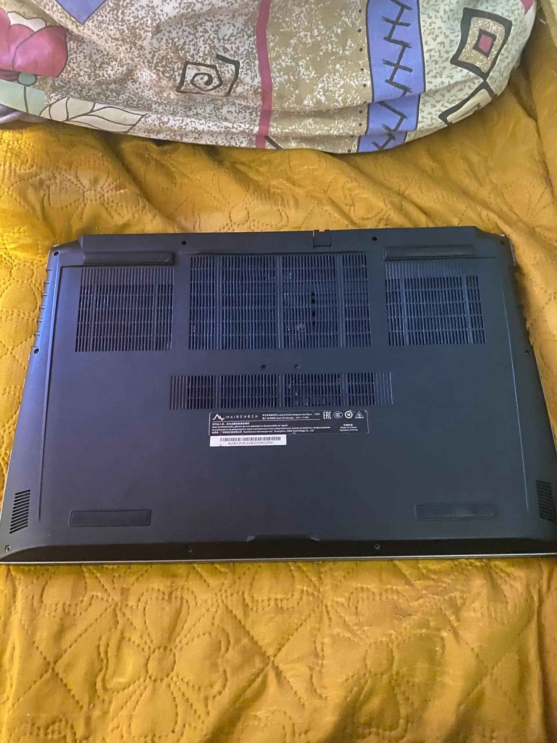 Ноутбук MAIBENBEN x565 с RTX 3050 и Ryzen 5 6600H