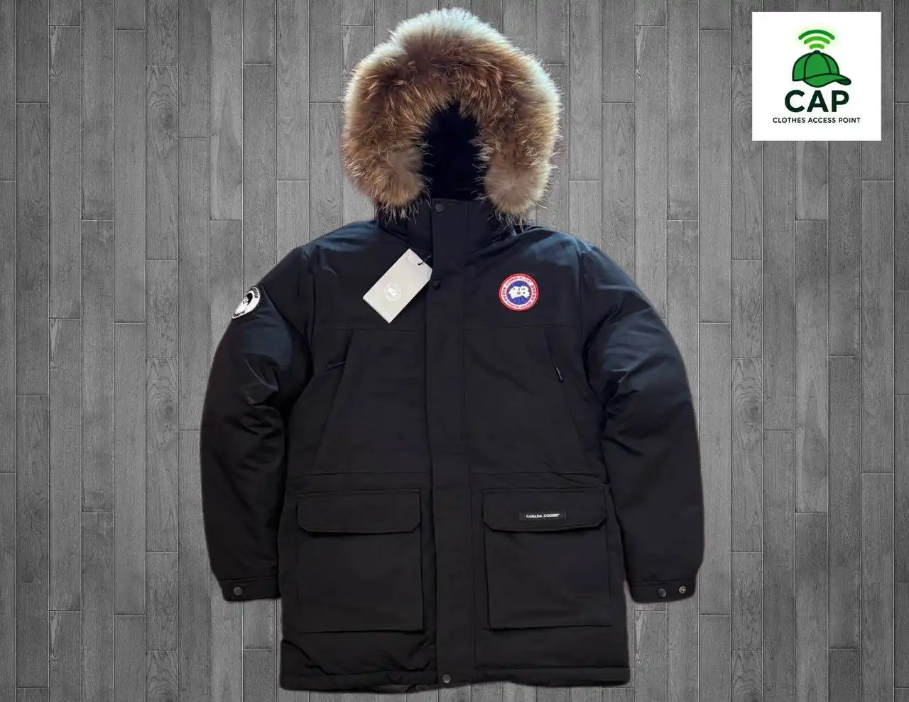 Пуховик Canada Goose черный