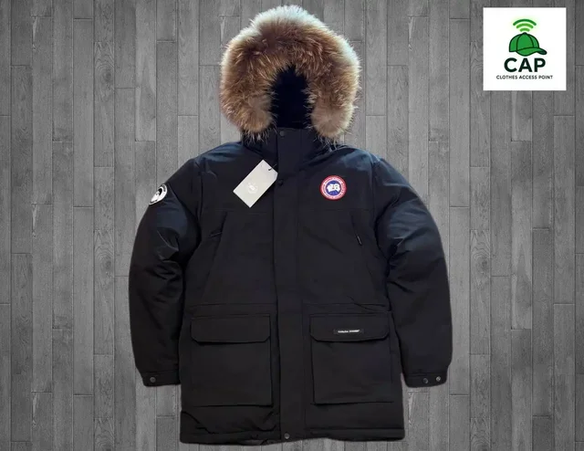 Пуховик Canada Goose черный - Одежда в Владивосток