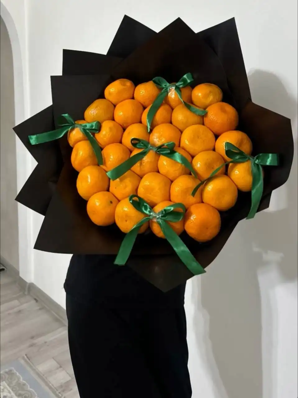 Букеты из мандаринов на заказ