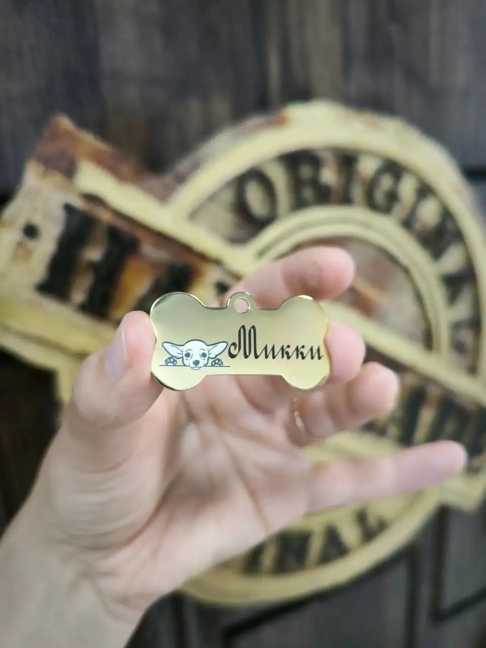 Адресники для питомцев из ювелирной стали