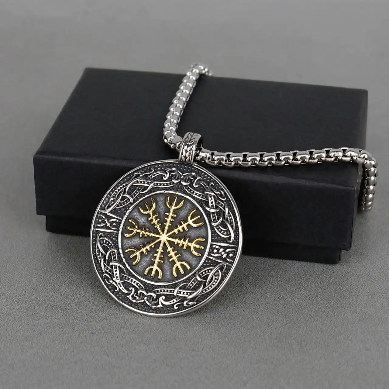 Подвески из ювелирной стали с цепочкой