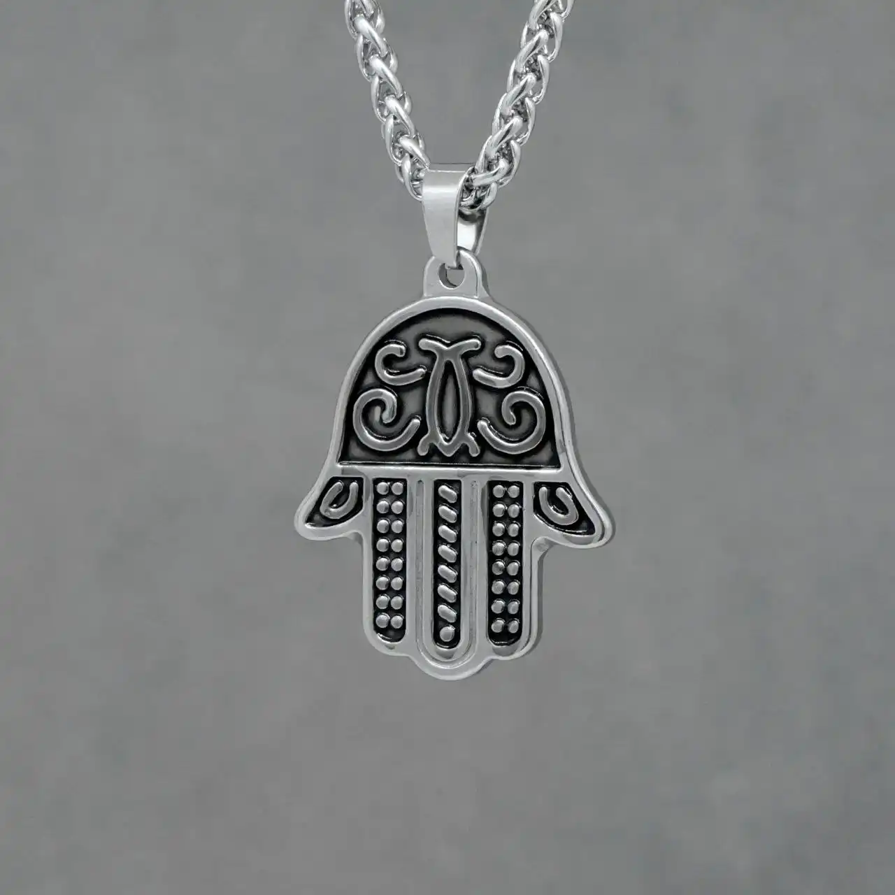 Подвески из ювелирной стали с цепочкой