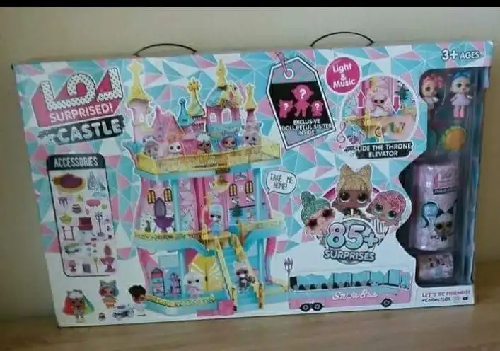 Домик-замок для кукол ЛОЛ