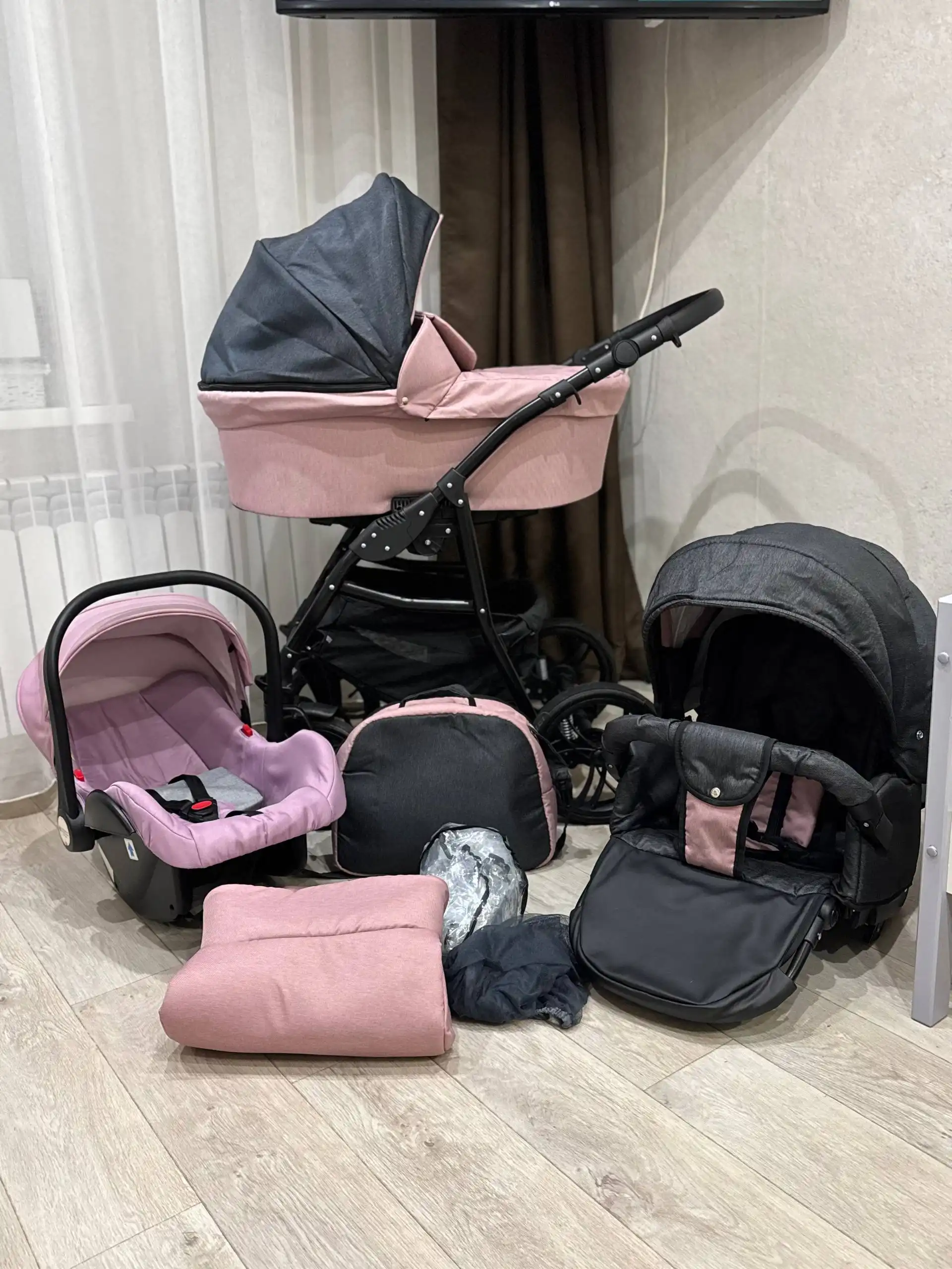 Коляска 2 в 1 Ali's Orion с автолюлькой Luxmom