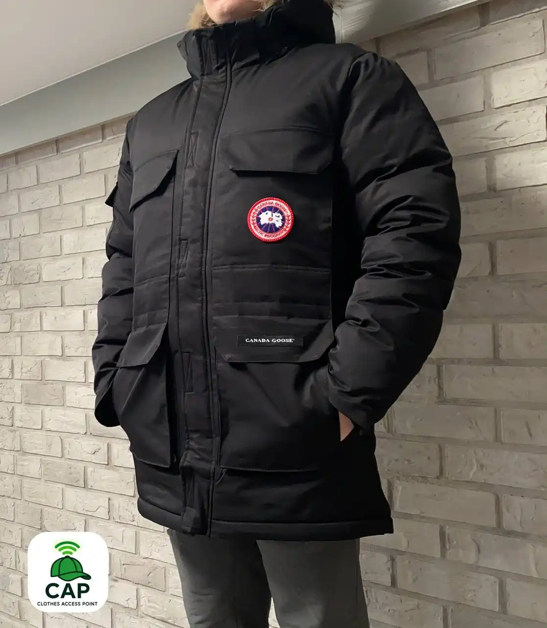 Куртка Canada Goose черного цвета