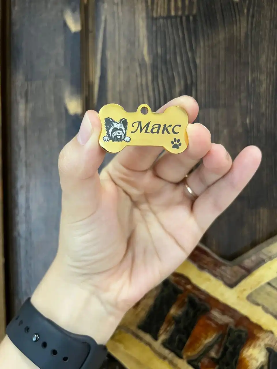 Адресники для питомцев из ювелирной стали