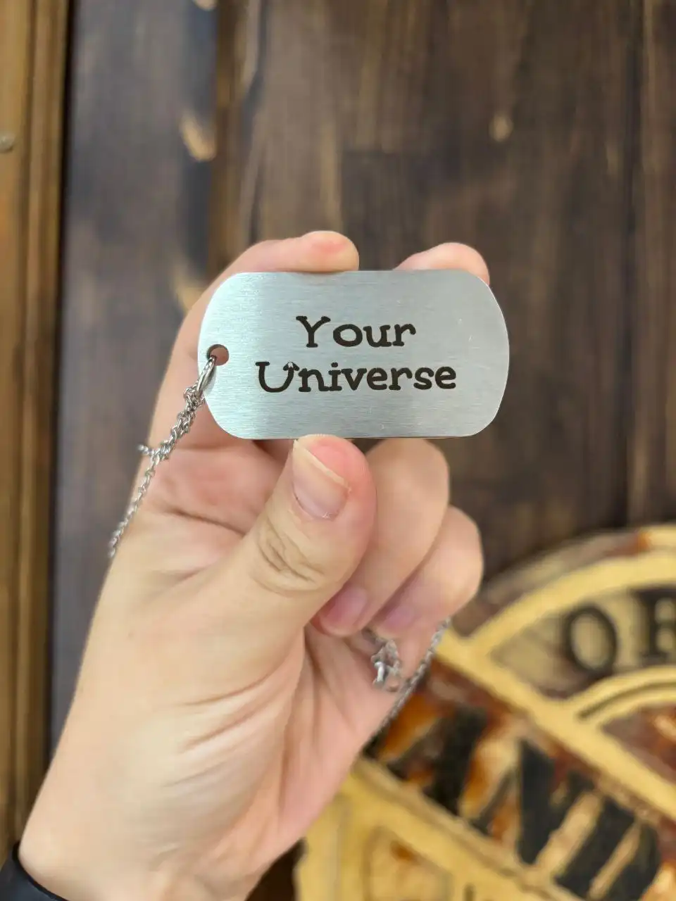 Жетоны из ювелирной стали с гравировкой за 5 минут