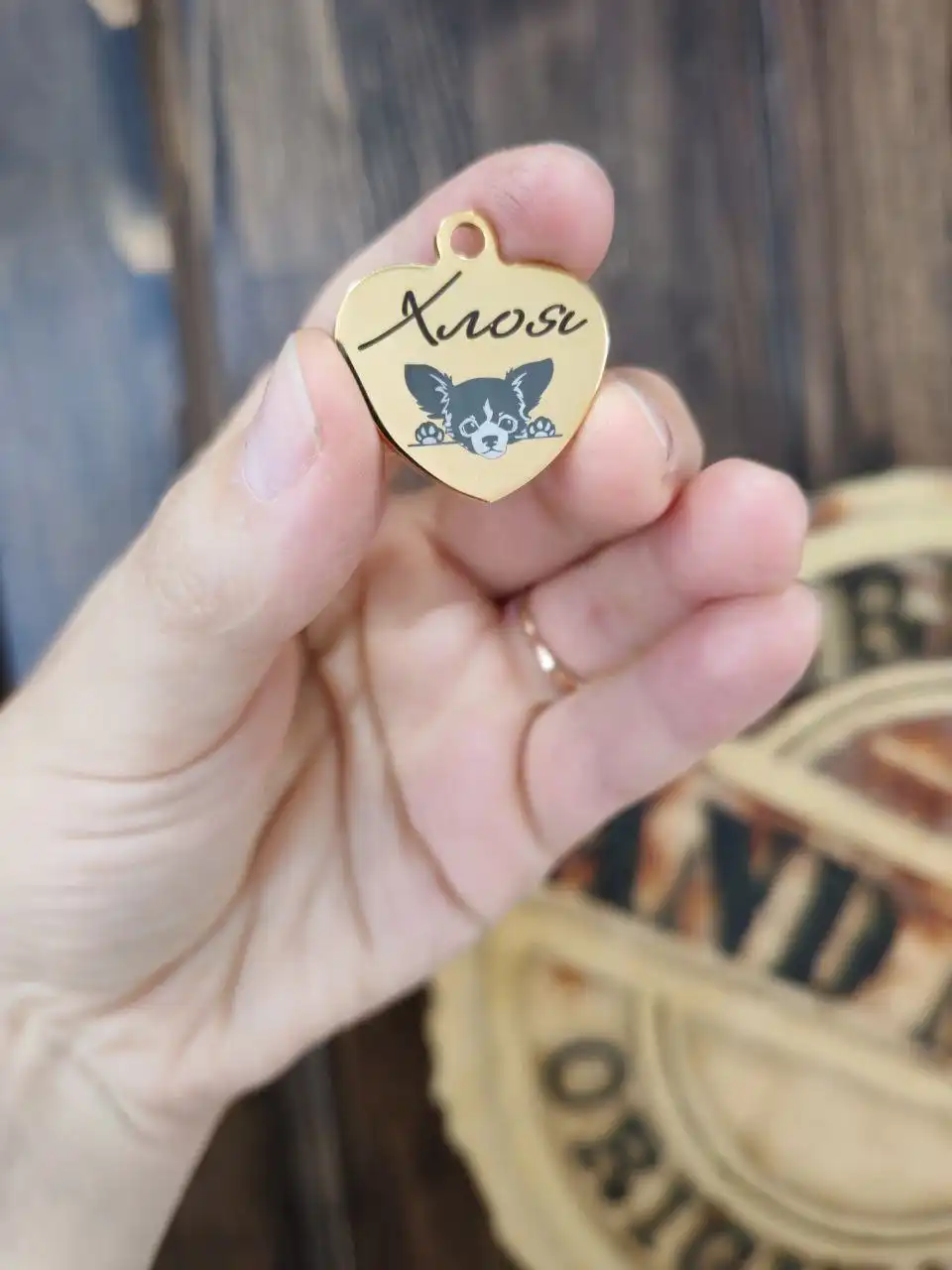 Адресники для питомцев из ювелирной стали