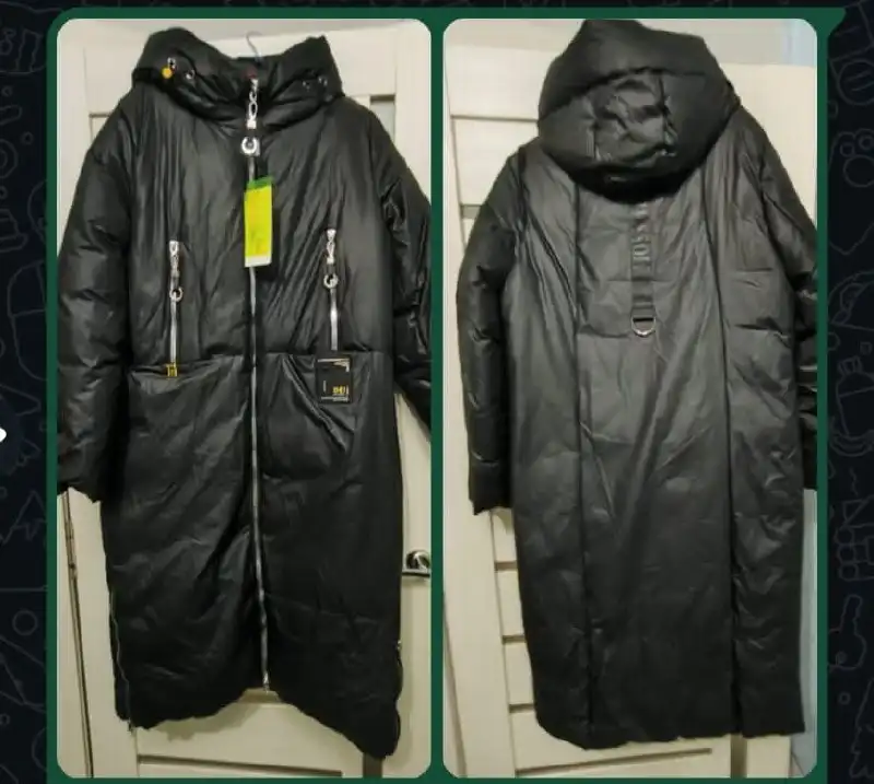 Продам зимний пуховик размер 52