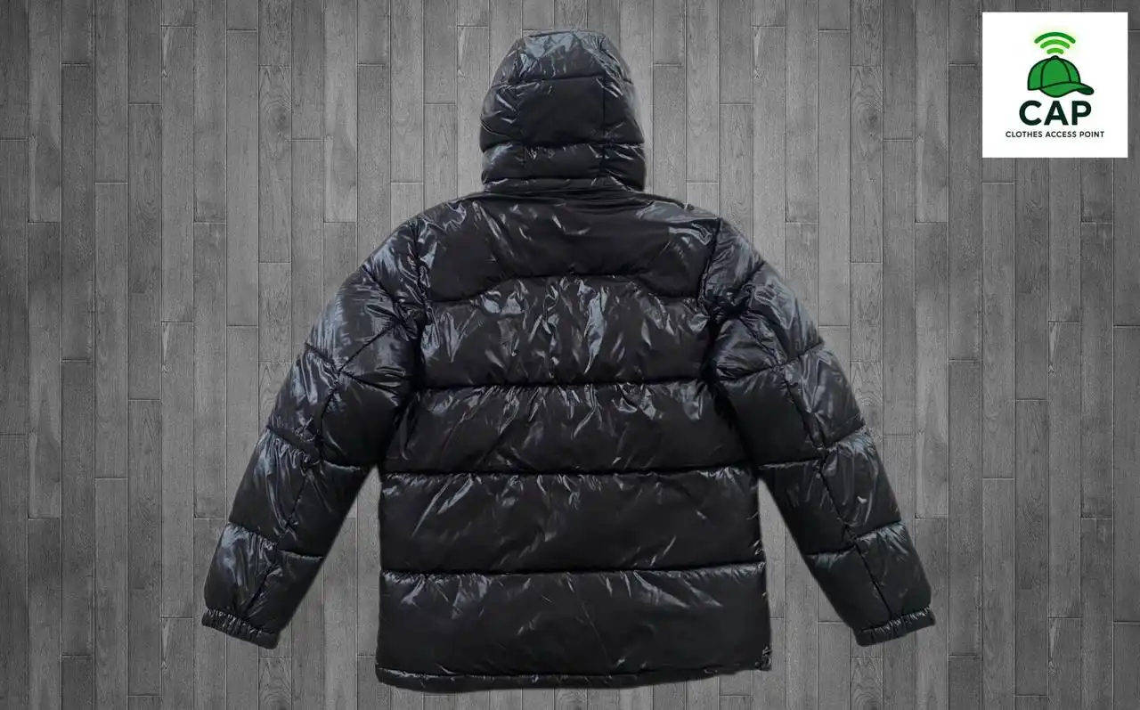 Зимний пуховик Polo черный глянцевый - Верхняя одежда (Одежда) в Владивосток