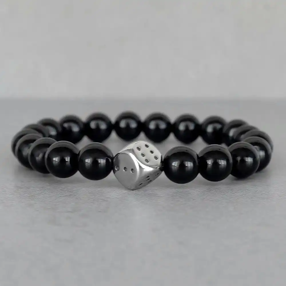 Браслеты из натуральных камней со вставками из ювелирной стали - Барахолка в Владивосток