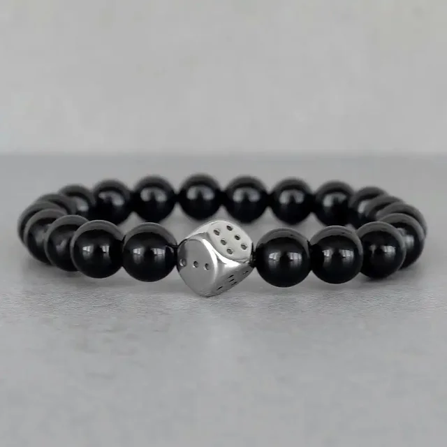 Браслеты из натуральных камней со вставками из ювелирной стали - Мотоциклы в Владивосток