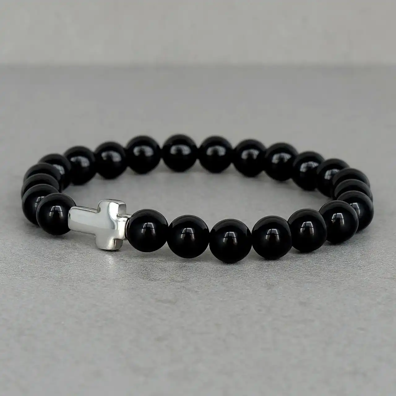 Браслеты из натуральных камней со вставками из ювелирной стали - Барахолка в Владивосток