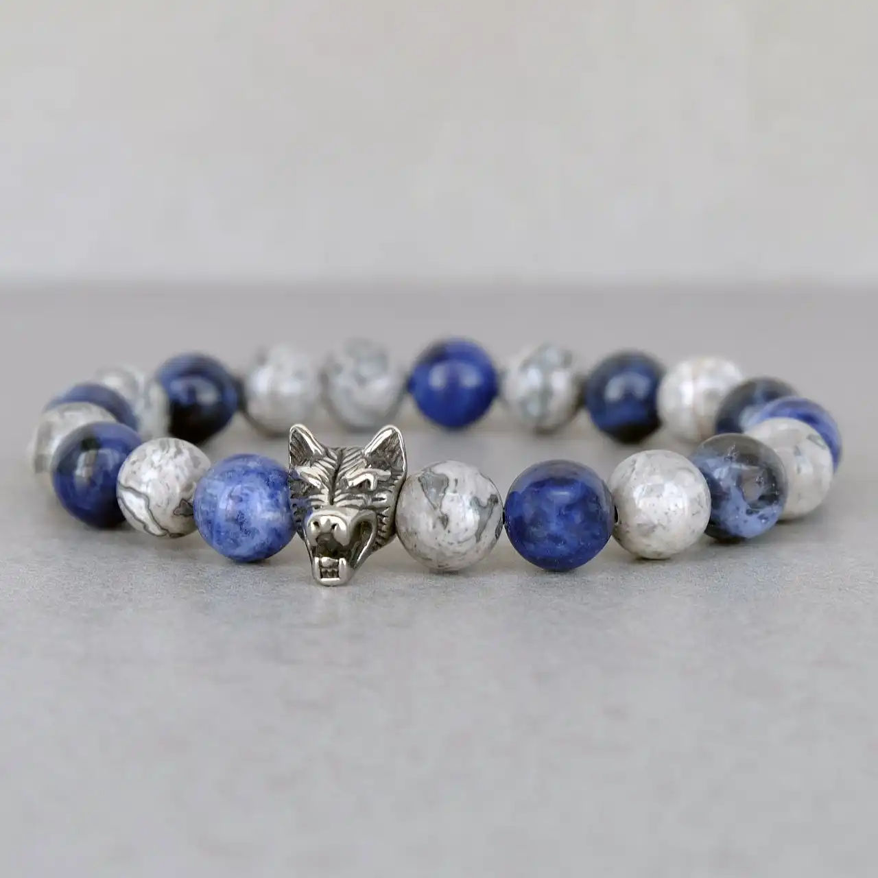 Браслеты из натуральных камней со вставками из ювелирной стали - Барахолка в Владивосток