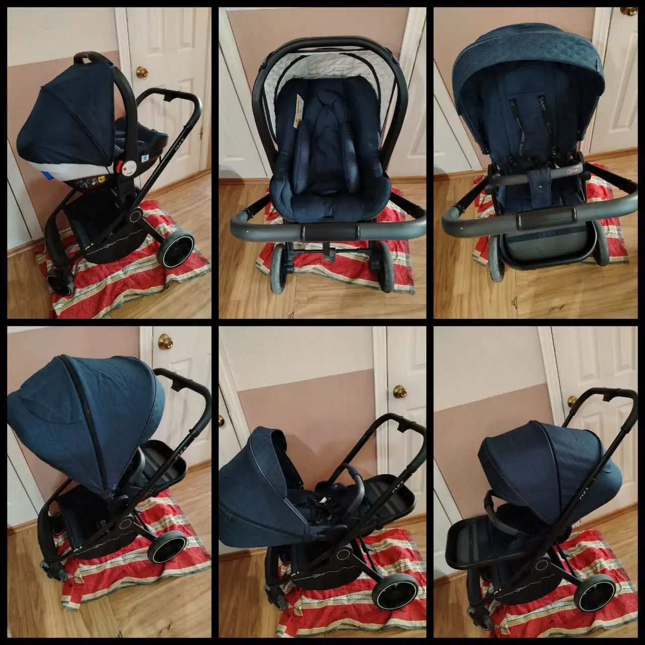 Продам коляску 3в1 Rant Flex Grand, автокресло-коляску и шезлонг для новорожденных - Детские коляски и транспорт (Товары для детей) в Владивосток