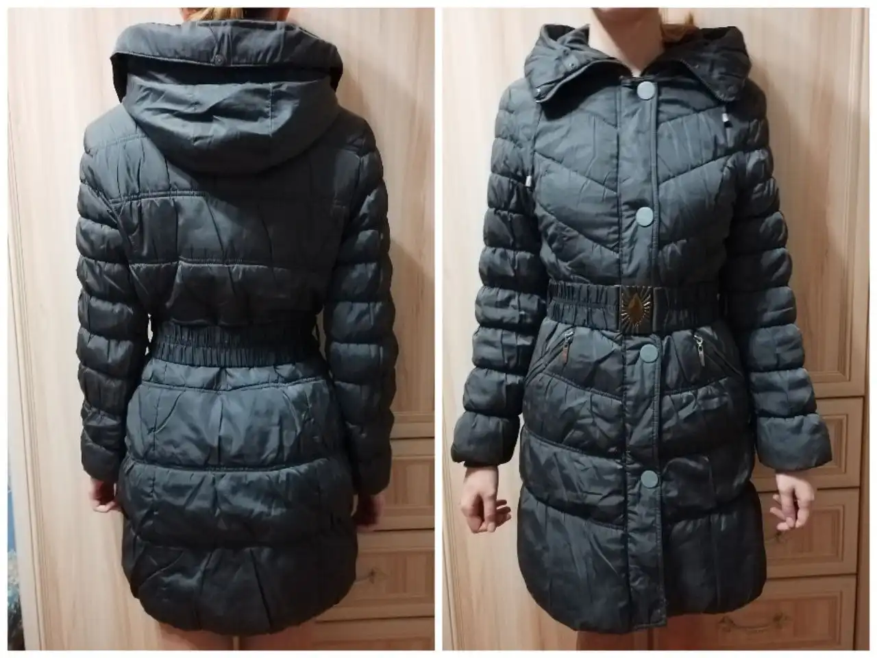 Зимний пуховик размер 44-46 - Верхняя одежда (Одежда) в Владивосток