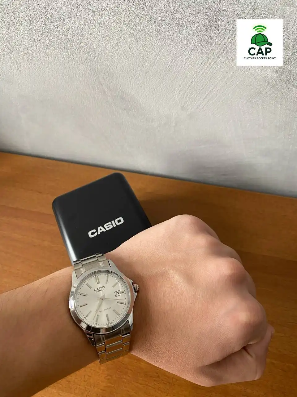 Casio Classic серебристые часы - Часы (Электроника) в Владивосток